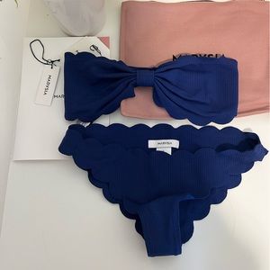 Marysia Antibes Bikini in Navy Blue